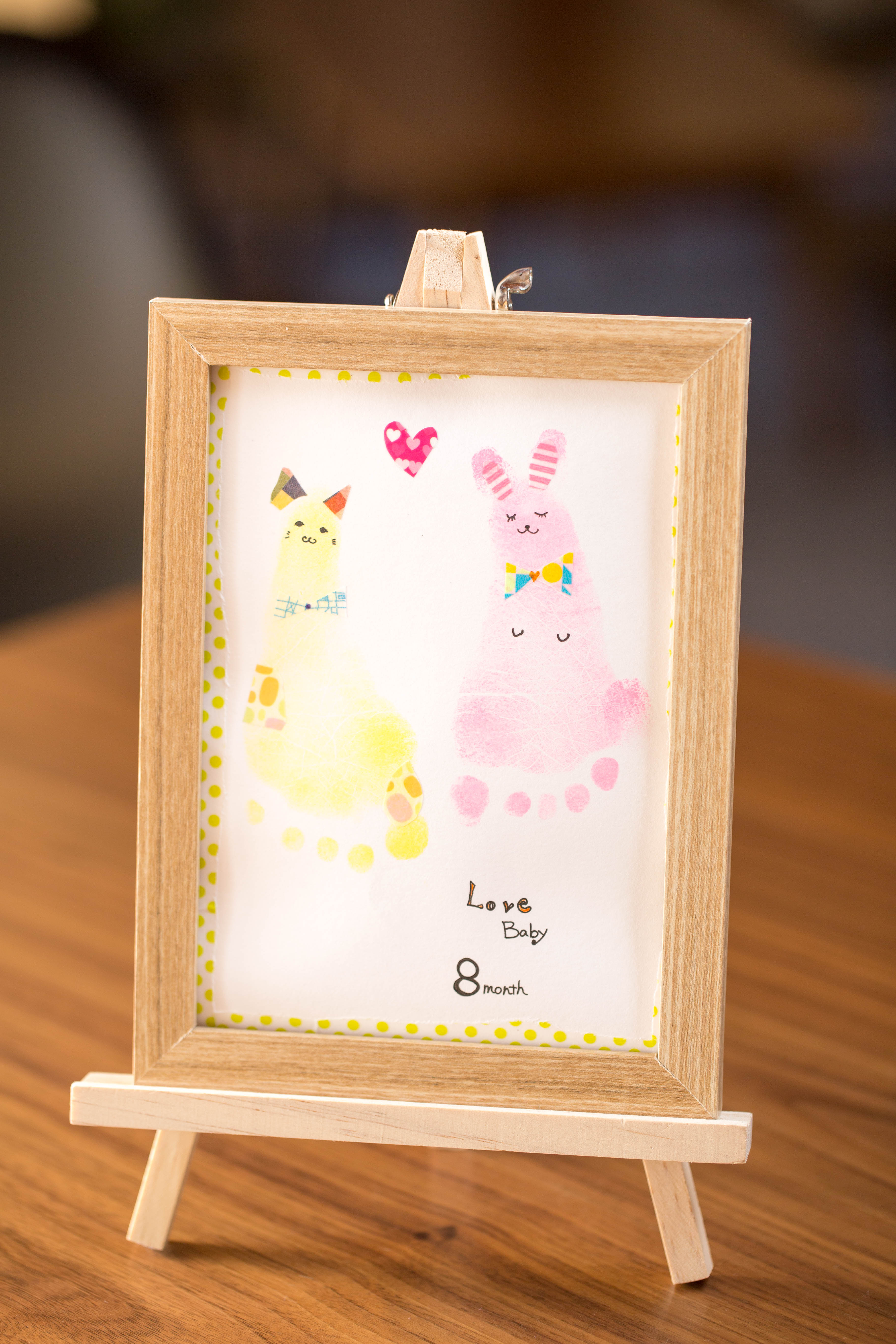 赤ちゃんの記念を手作りの宝物で残そう 大切な 今 を残す手形アート ママの大切な宝物を 佐賀で手形アート パステルアート 赤ちゃんともちで個性診断 Hot Cocoasu